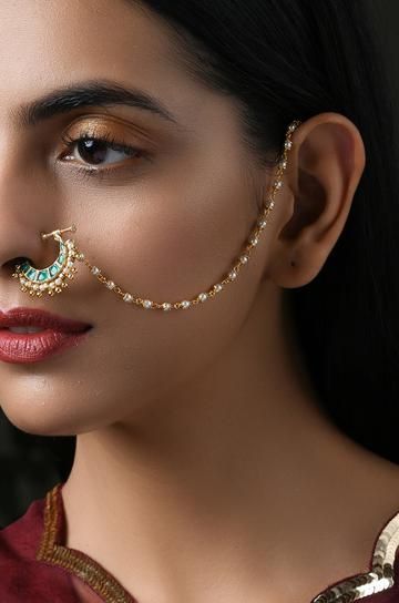 Bridal Nath with chain