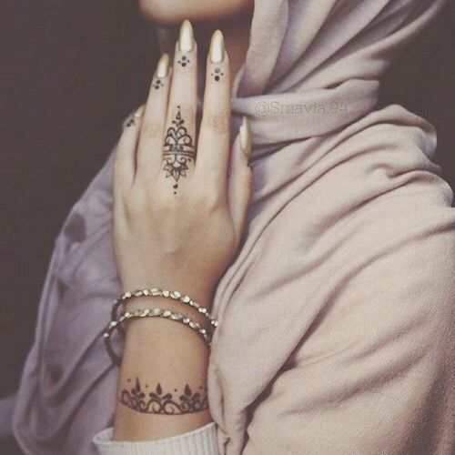 Finger Simple Henna Mehndi Design