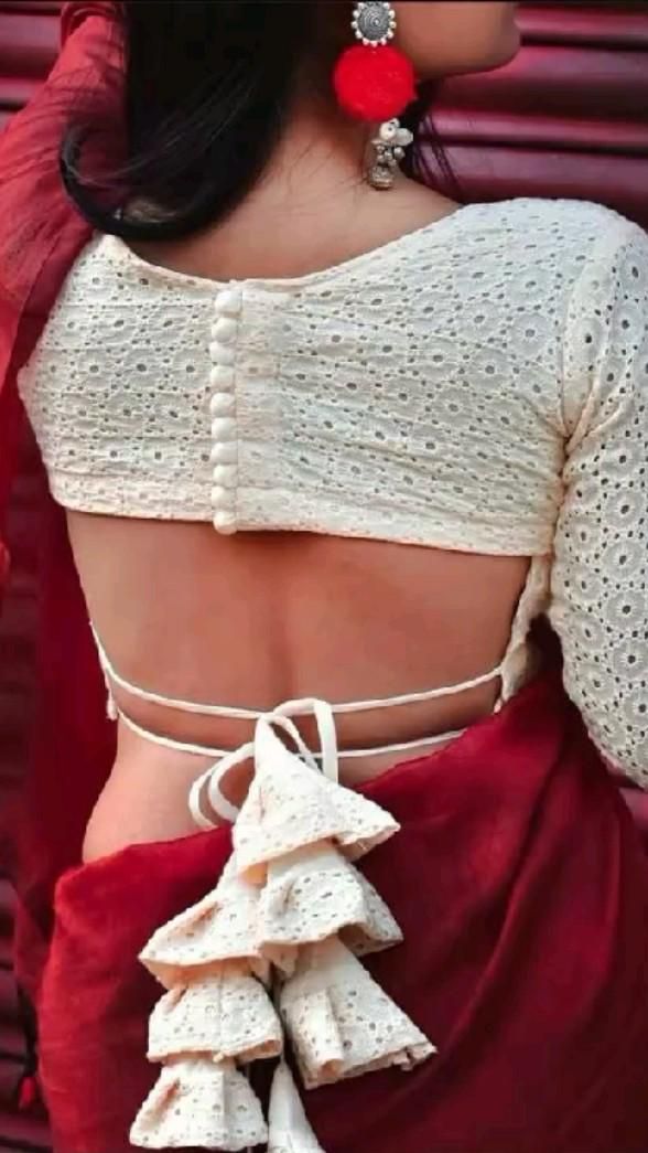 String Tassels for Latest Blouse Designs