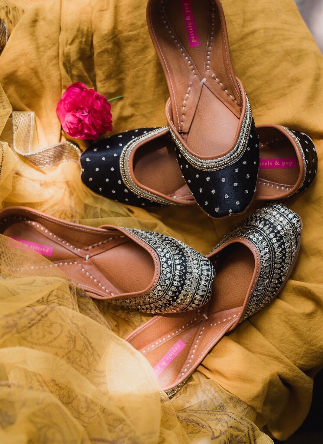 Jodhpuri Jutti Couple Shoes for Wedding