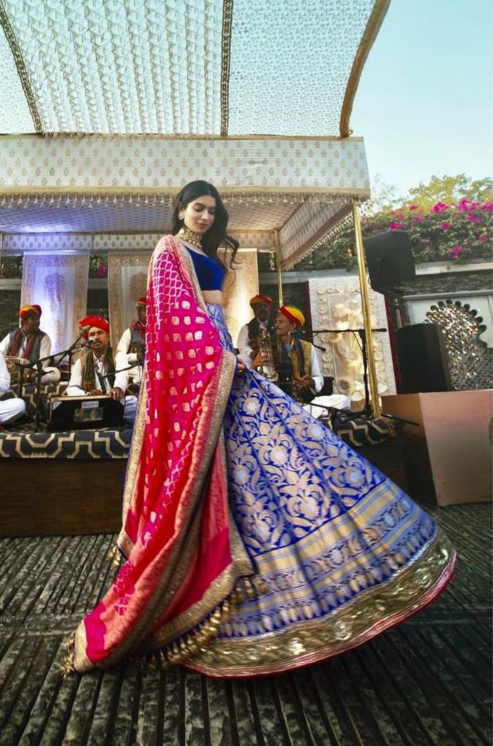 The Chaniya Choli Banarasi Lehenga Design