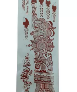 Bridal Heena Mehandi Tattoo Sticker