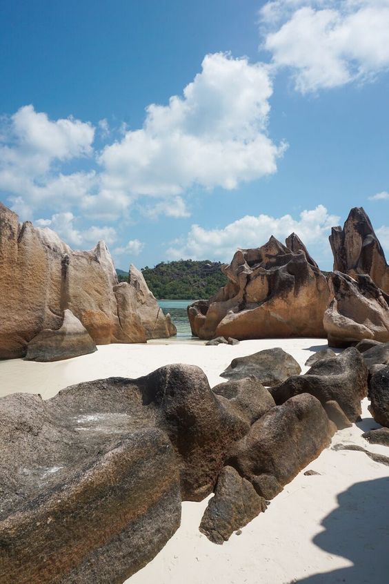 Stone Climbing at Curieuse Island