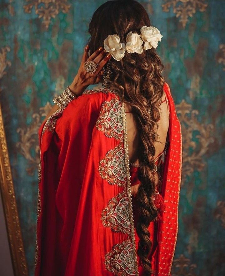 Messy Wedding Braid Hairstyle