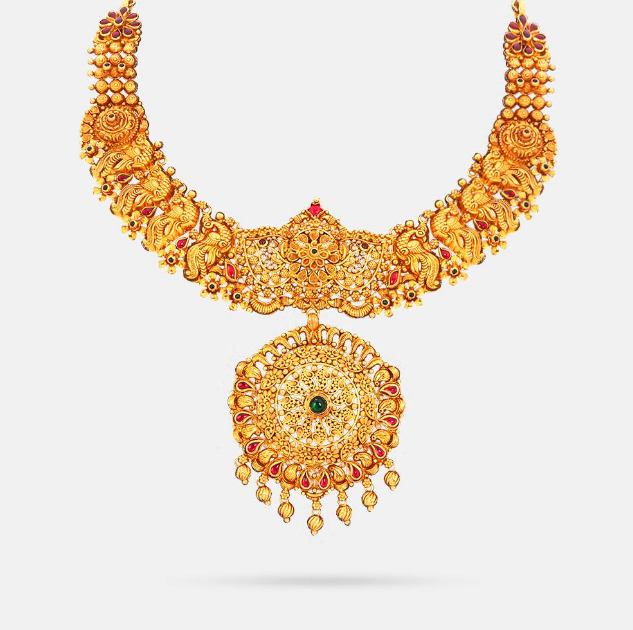 Gemstone Necklace Lalitha Jewellery