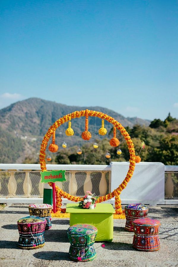 Low Cost Simple Wedding Stage Decoration