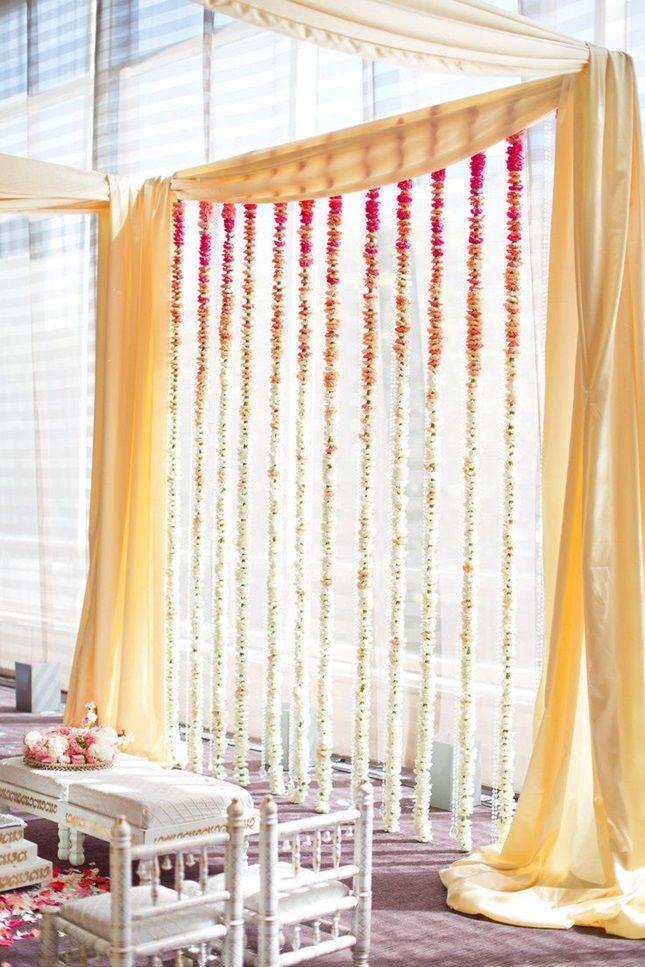 Ombre Floral Garlands Wedding Home Decoration