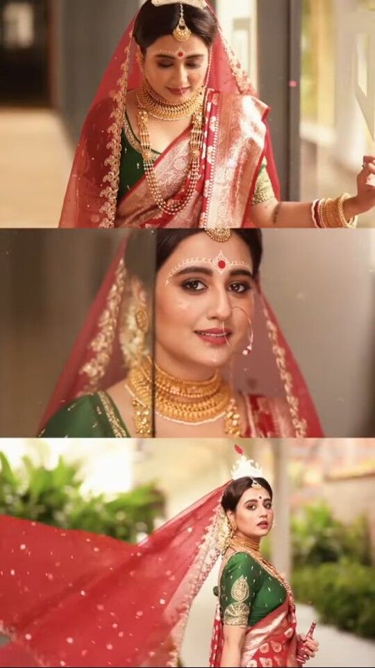 Top 10 Beautiful Bengali Bridal Photoshoot Poses