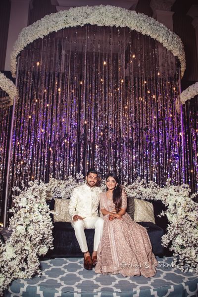 The Perfect Light Canopy Ring Ceremony Decoration