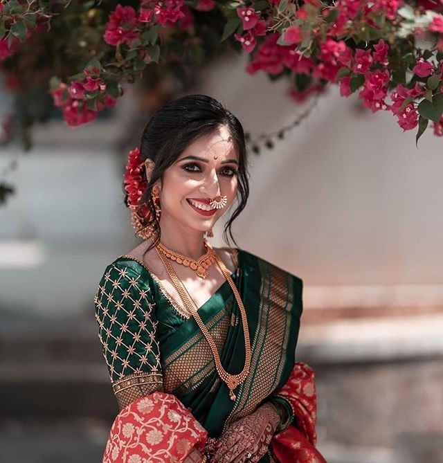 ‘Sweet Sixteen’ Royal Maharashtrian Bridal Makeup
