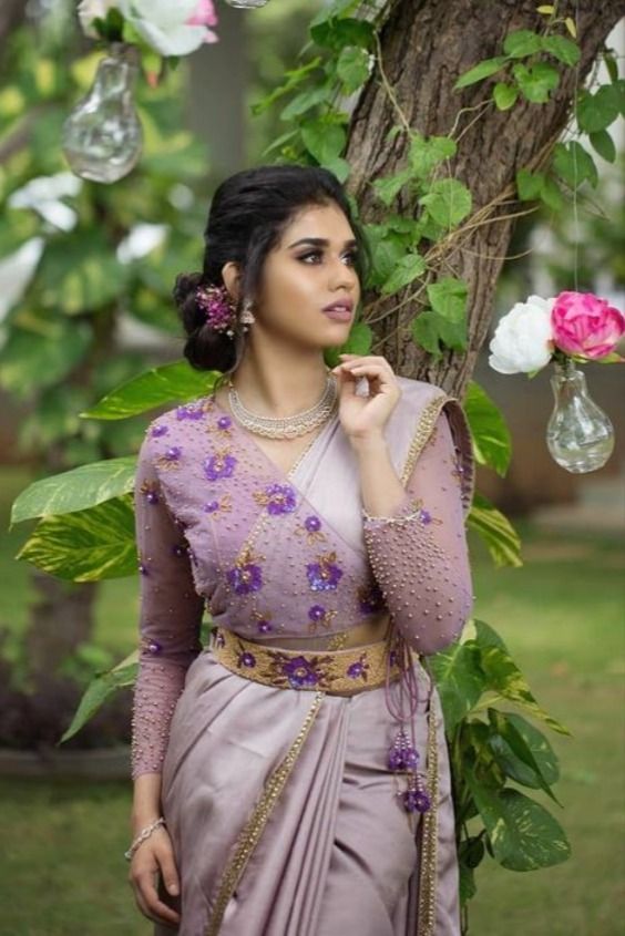 Bridal Fashion Blouse with Long Sleeves