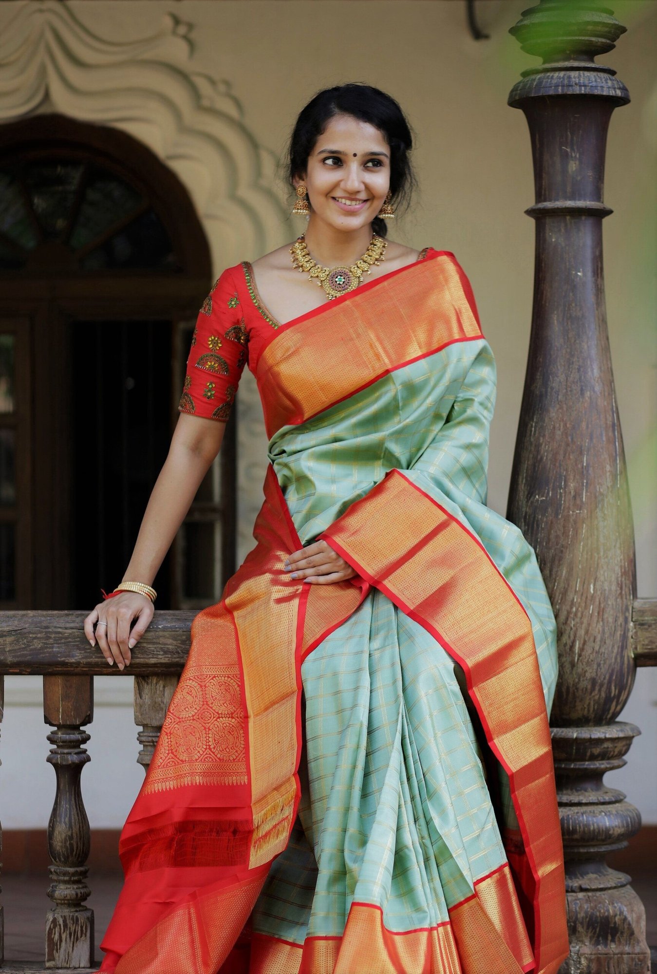 Tussar Bridal Silk Sarees