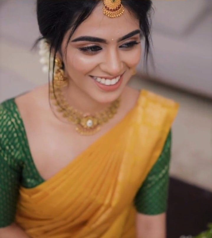 Art Silk Saree with Embroidered Blouse