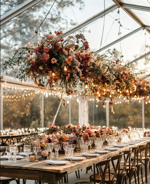 Earthy Tones floral design