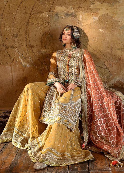 Silk Salwar Kameez with Georgette Dupatta