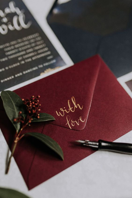 The Solids Invitation Card Idea