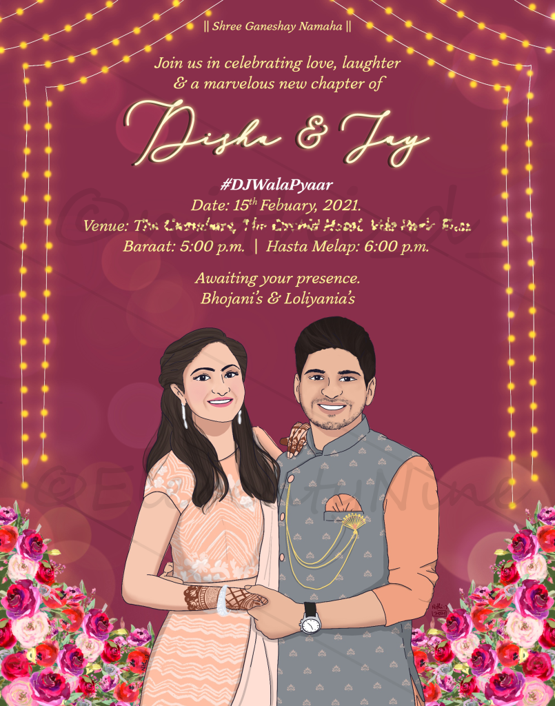 The Digital Marriage Invitation ideas