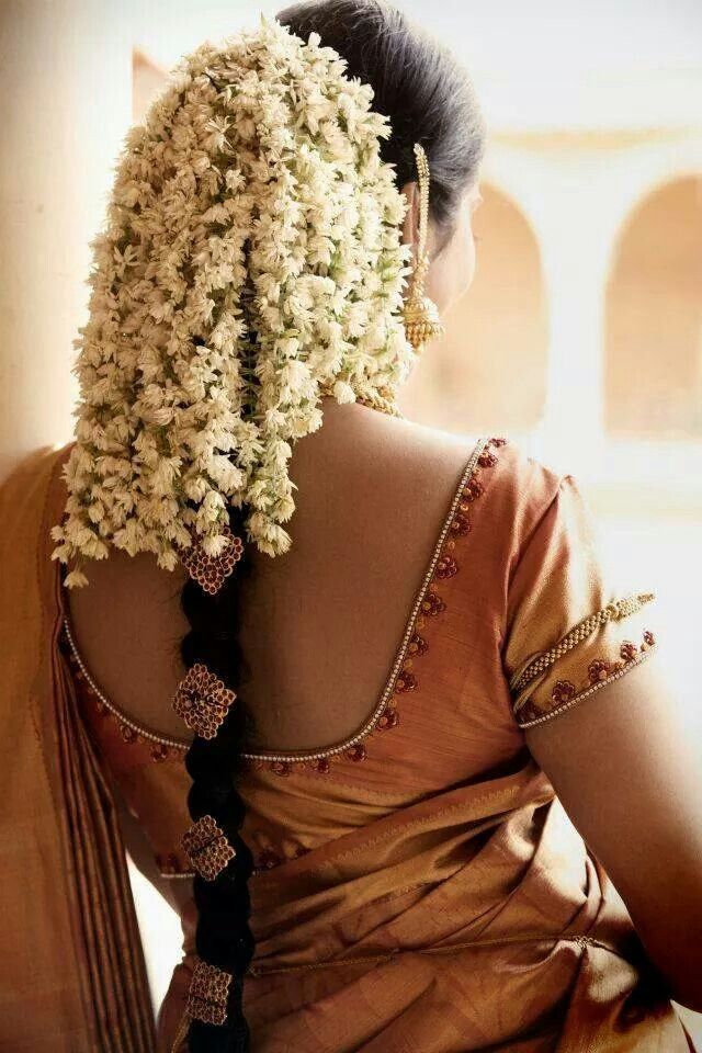 ‘Gajra’ Kerala Bridal Hairstyle Backside