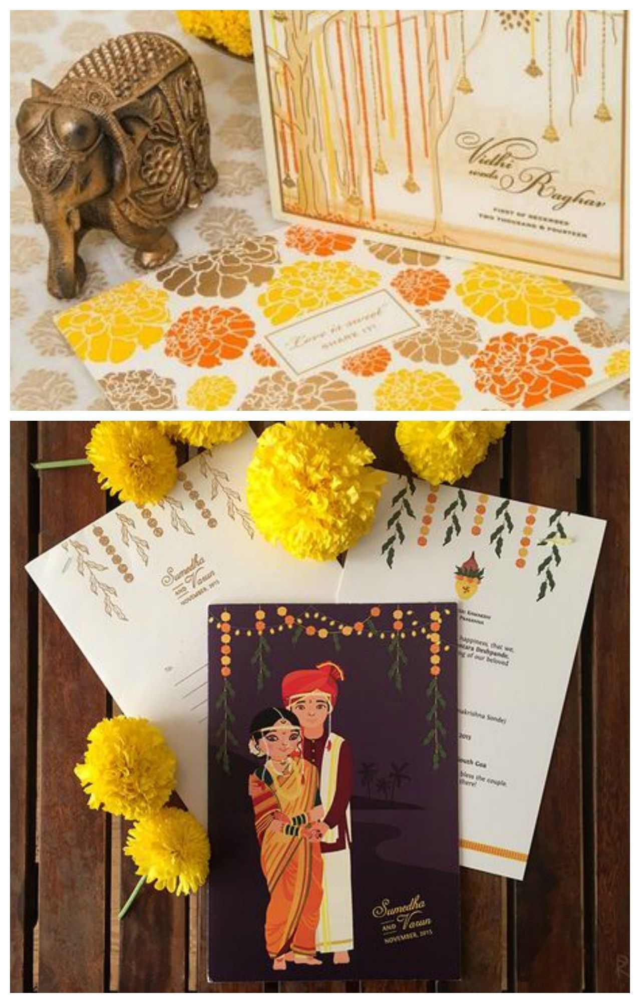 Top 10 Beautiful and Traditional Wedding Invitation Card Designs