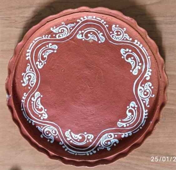 Plate Alpona Design by Rabi Biswas