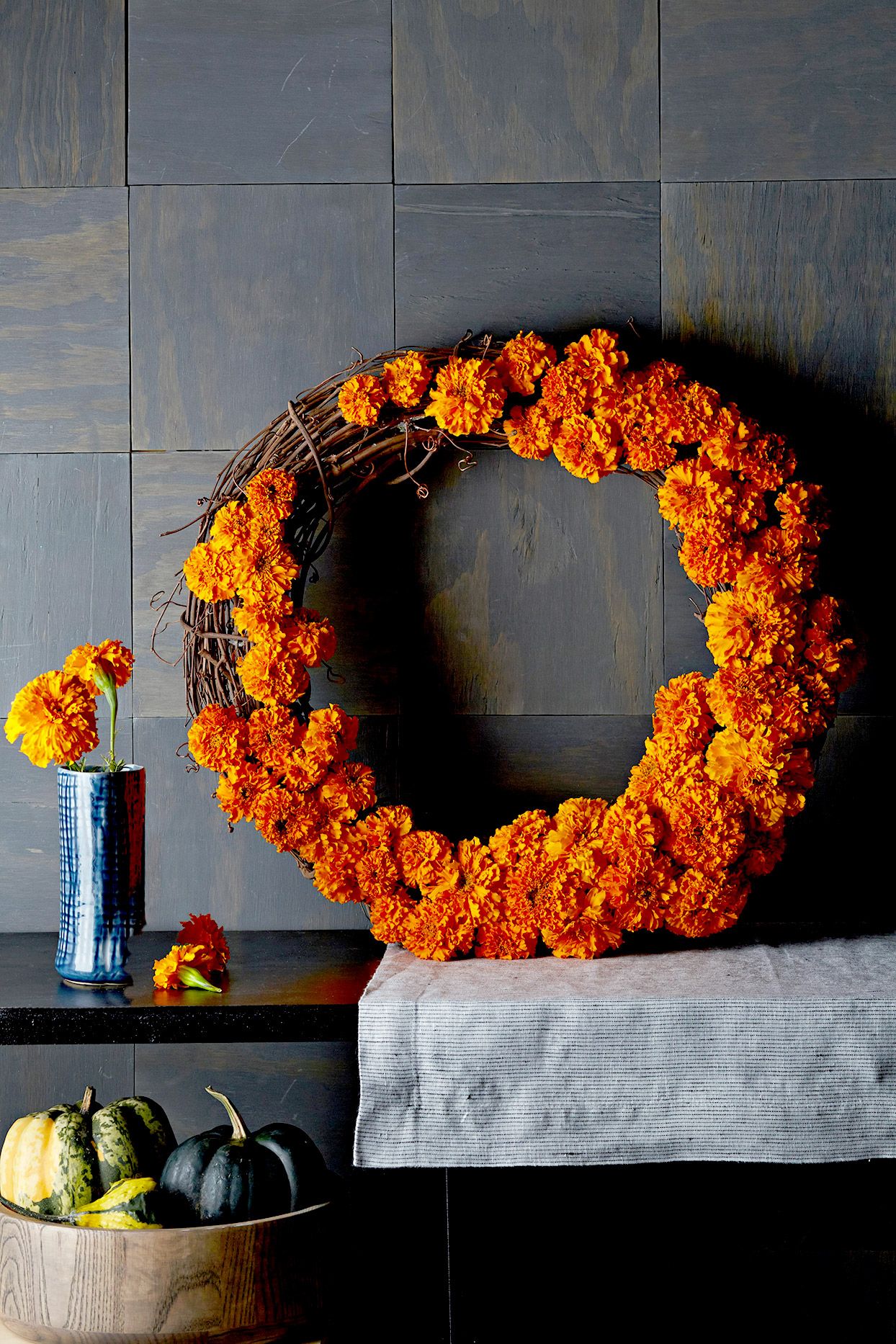 Marigold Arch Wedding Home Decoration