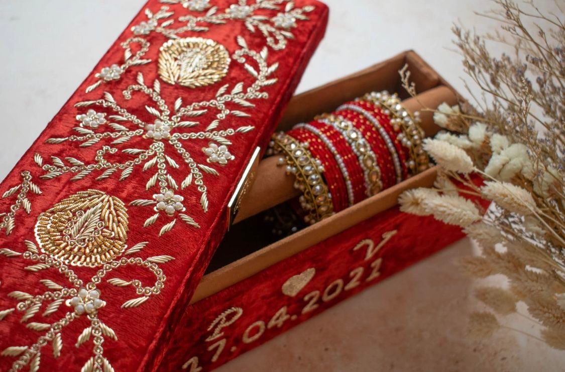 Bangle Bridal Vanity Box
