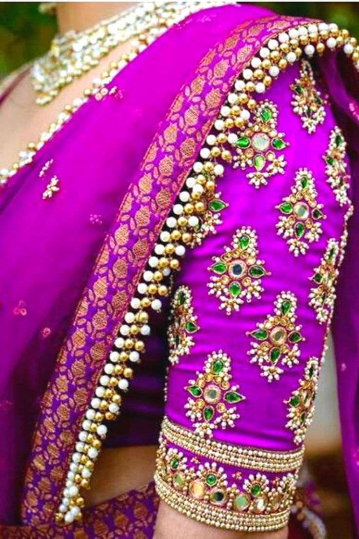 Aari Work Blouse Designs