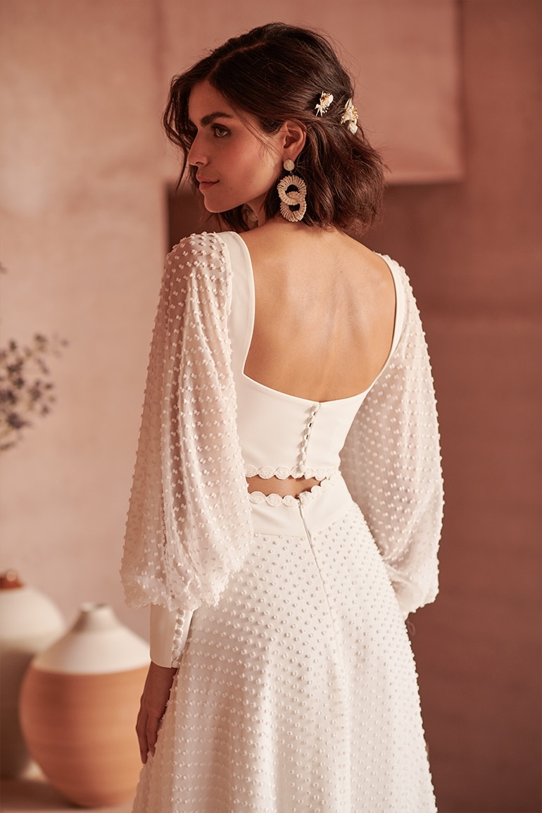 Juliet Sleeves for Latest Blouse Designs