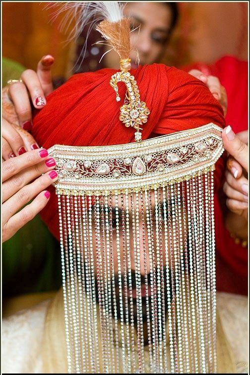 Stone Encrusted Kundan Sehra for Groom