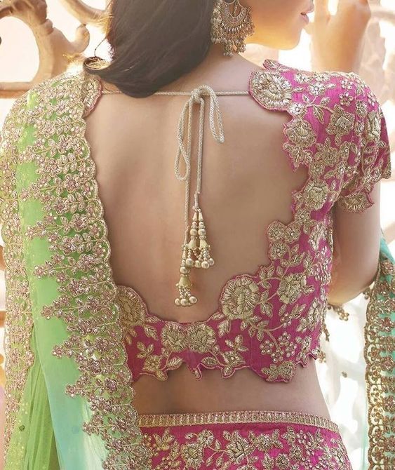 The Unique Embroidery Ghagra Choli Designs idea
