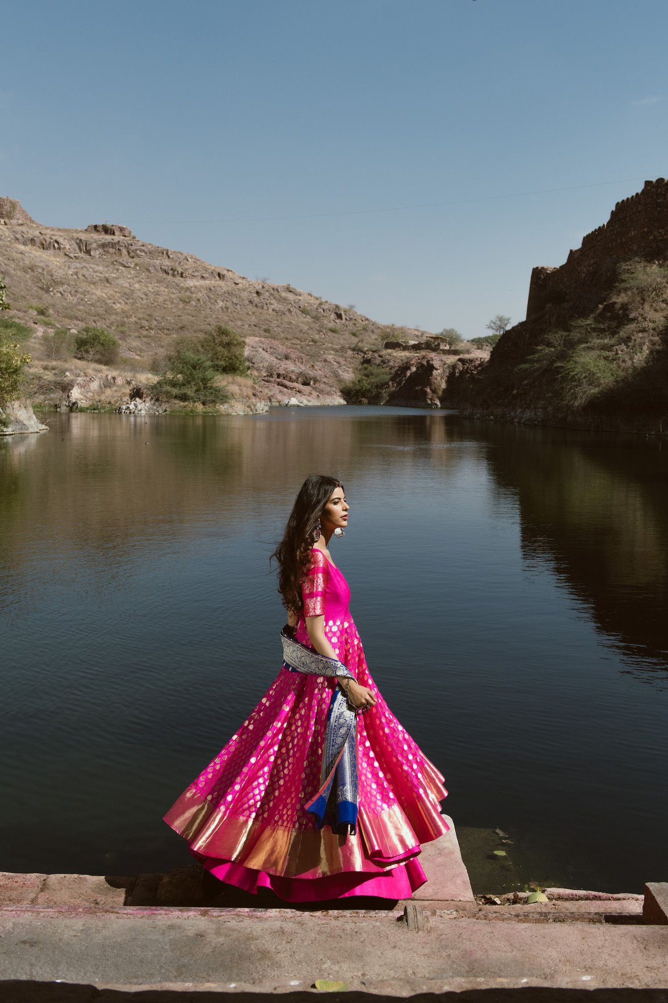 The Silk Banarasi Lehenga Design
