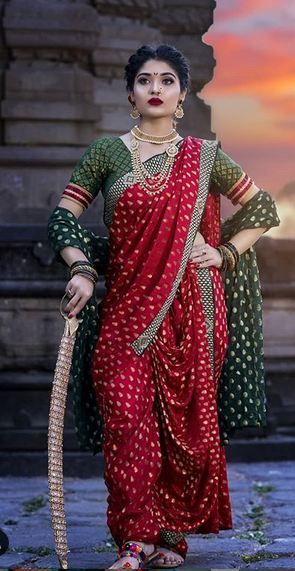 Royal Queen Dhoti Saree