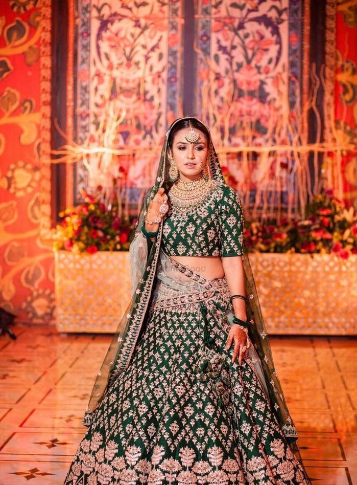 Mint Green Bridal Lehenga