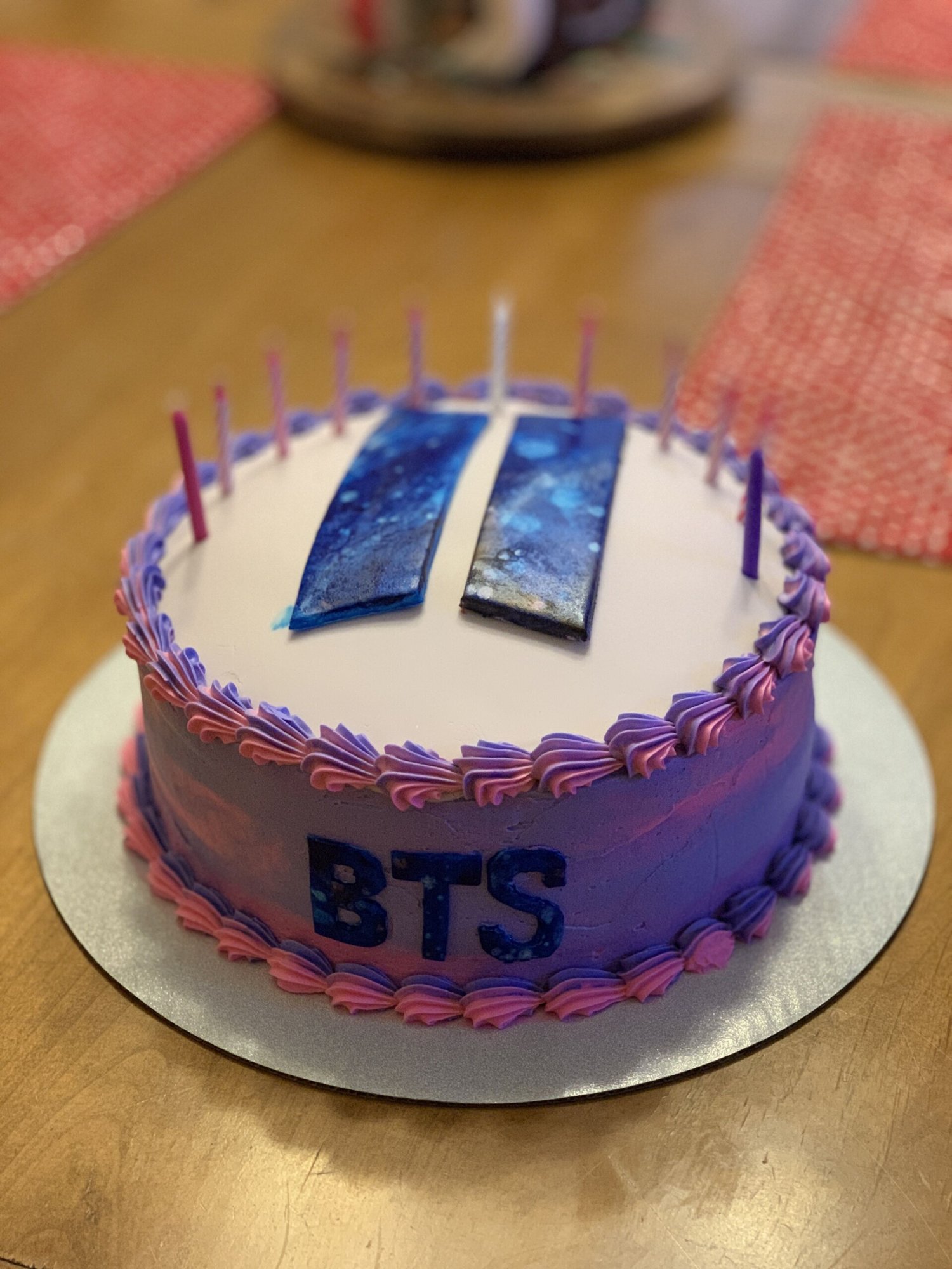 I love BTS-Themed Cake Idea
