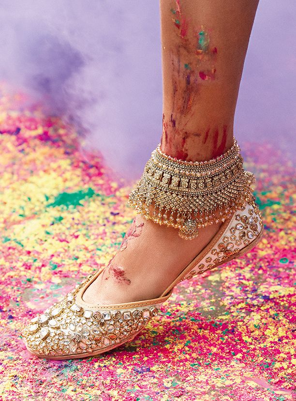 Rose Gold Bridal Anklets