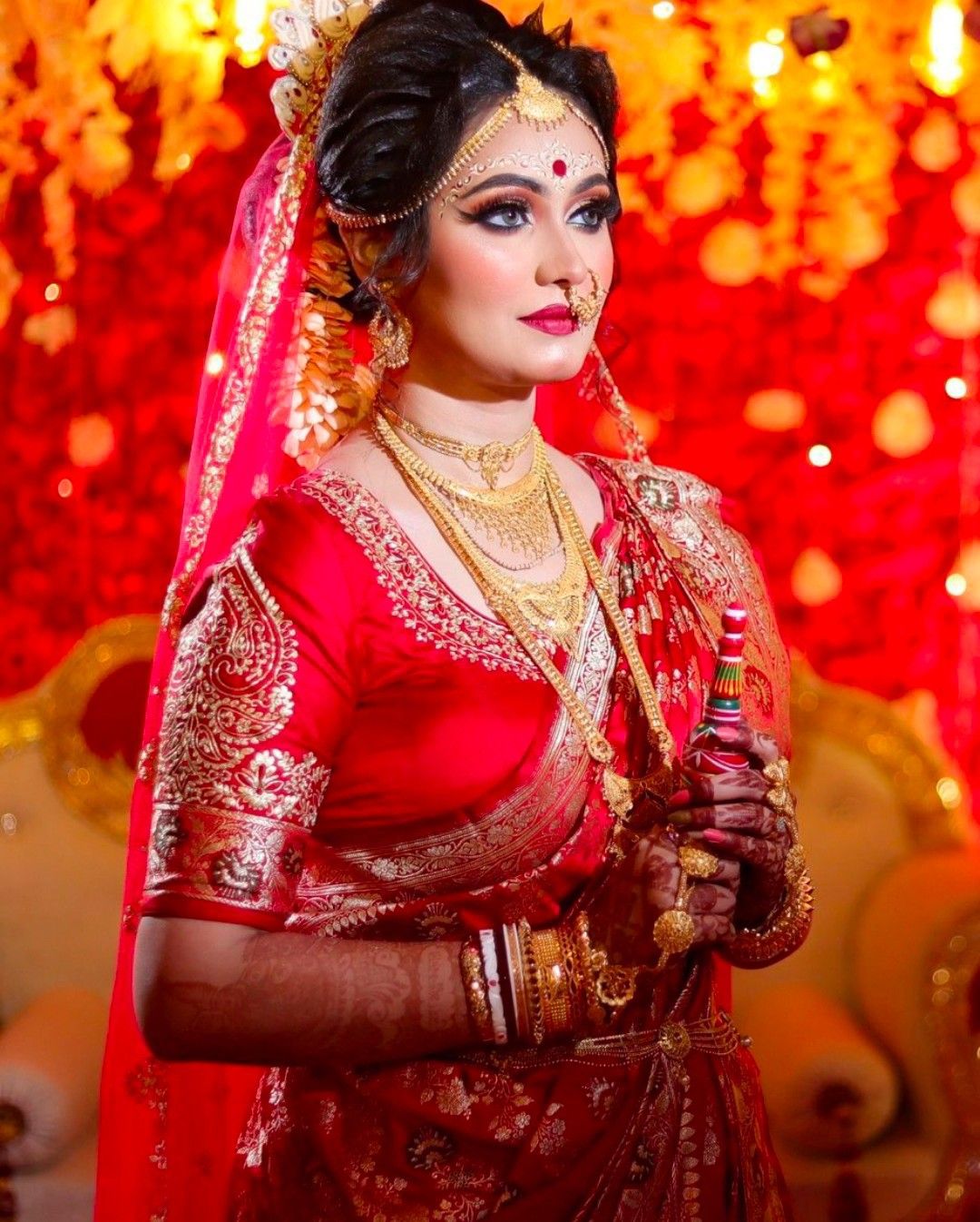 The glance of Perfection Bengali Bridal Poses