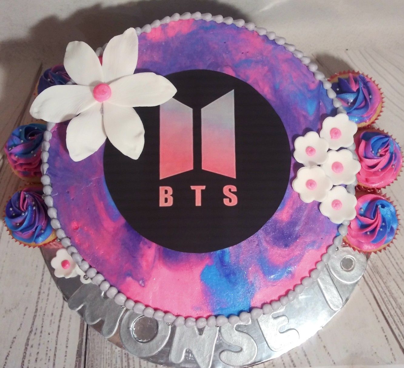 The 'Alphabet' BTS-Themed cake Idea