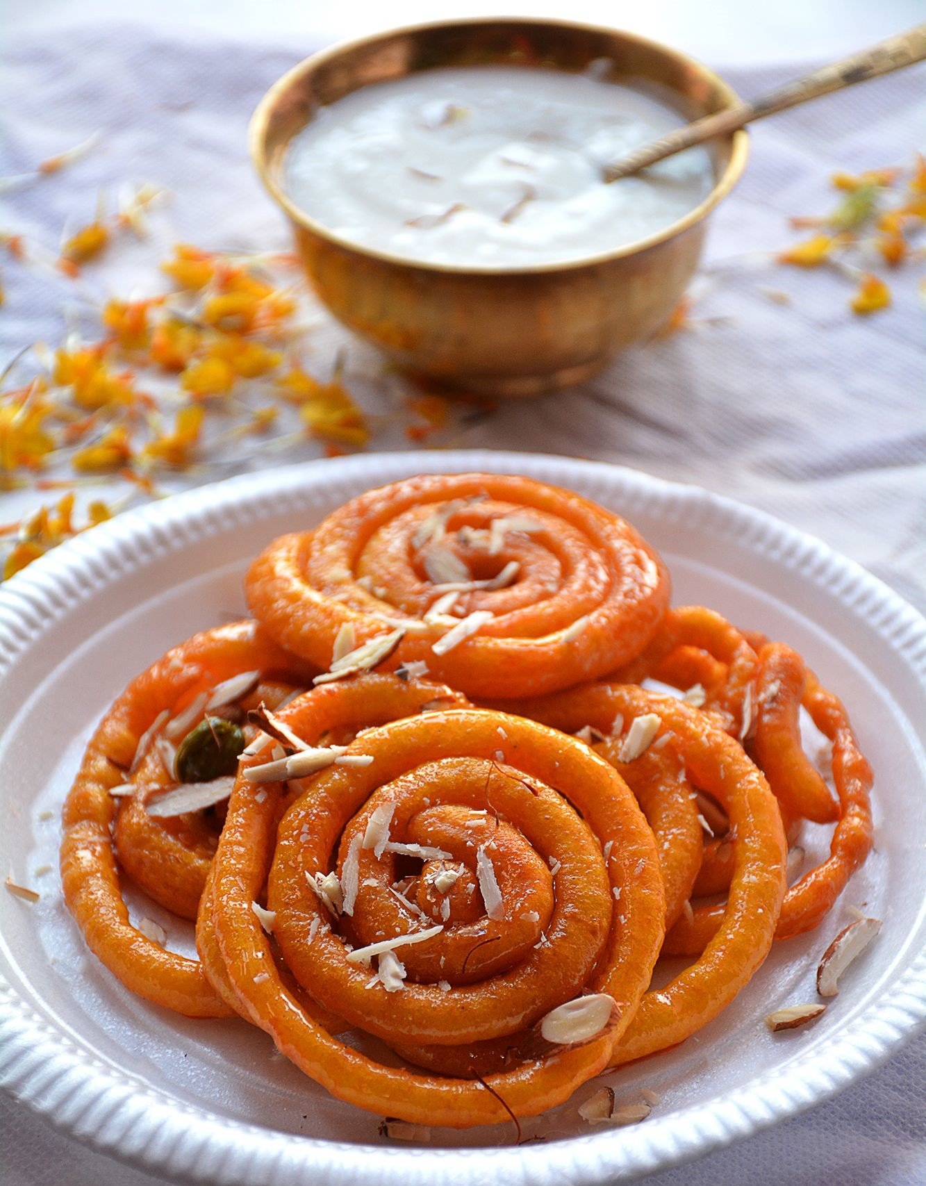 Live Jalebi and Malai Counter