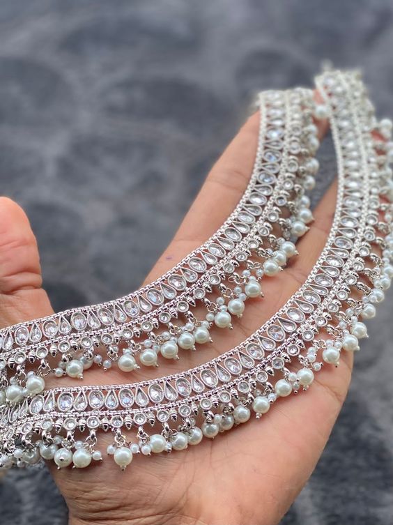 Pearly Bridal Payal Designs