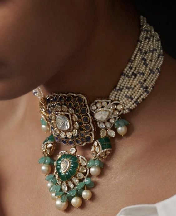 Rice Pearl Set for Necklace