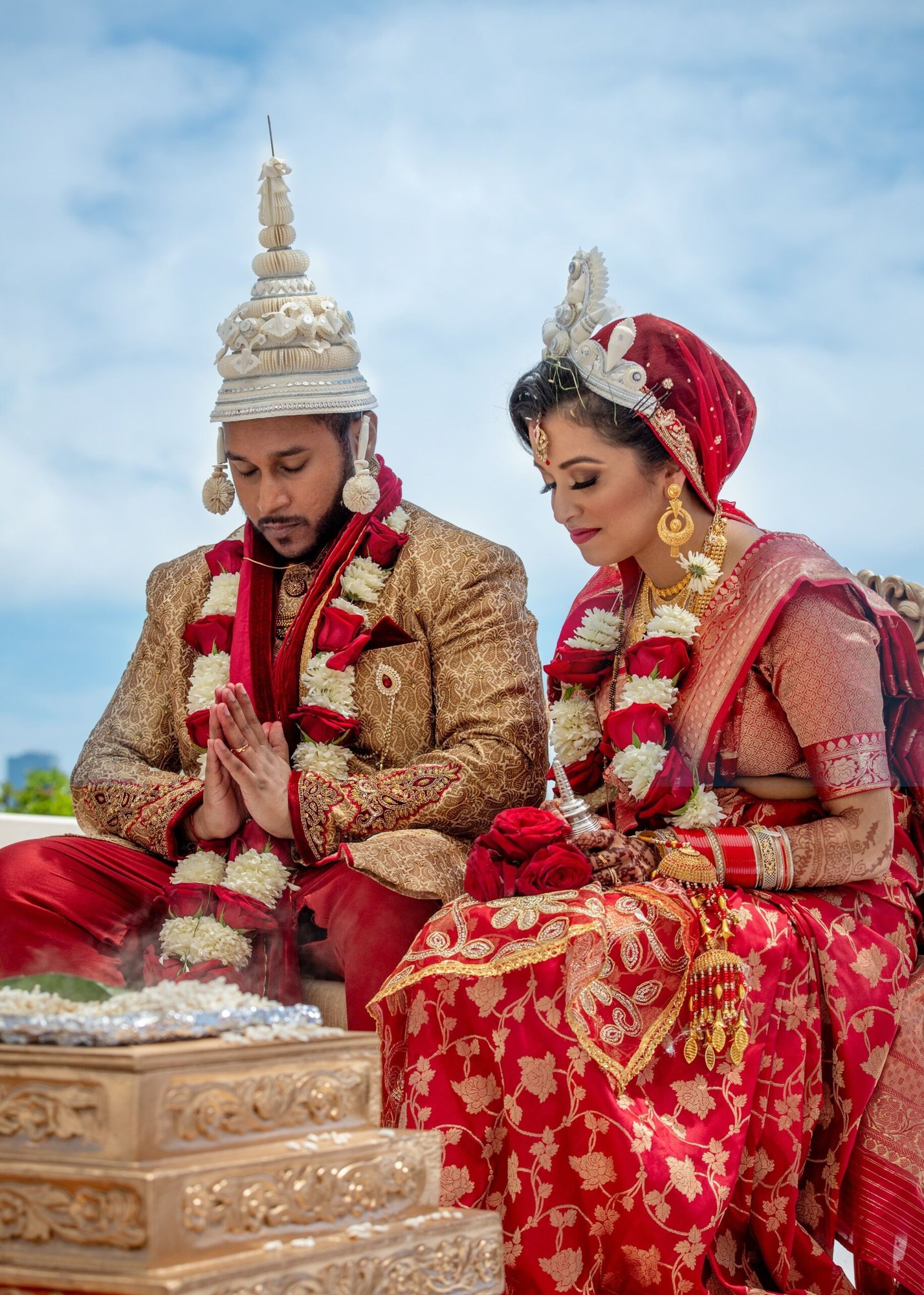 Auspicious Wedding Rituals Bengali Photoshoot