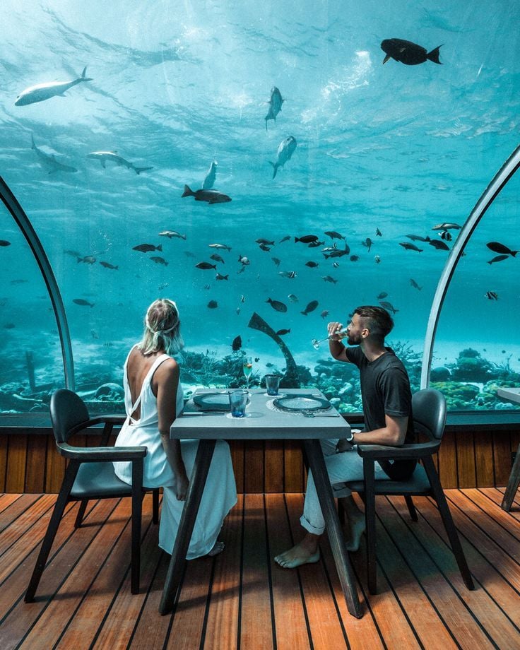 Undersea Restaurant Dinner with your Better half