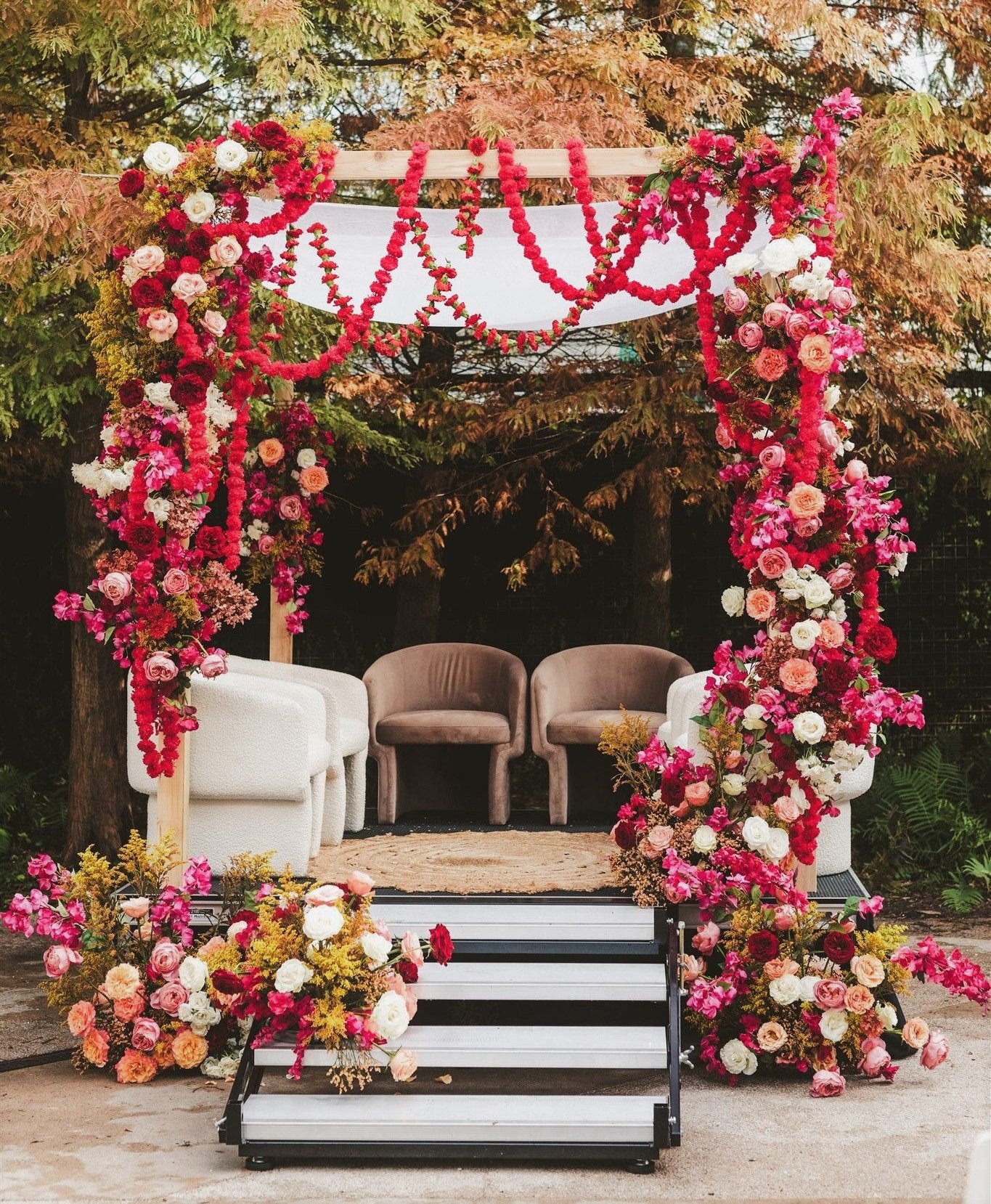 Wedding Flower Decoration for Mandap