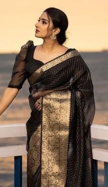 Top 10 Exceptionally Pretty Puff Sleeve Blouse Designs