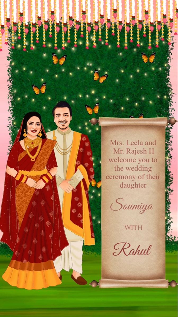 Wedding Invitation Card Design