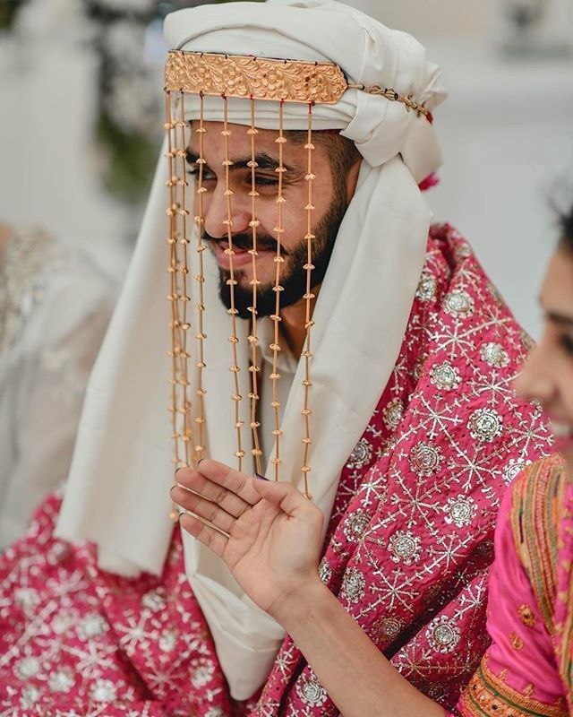 Golden Sehra for Groom