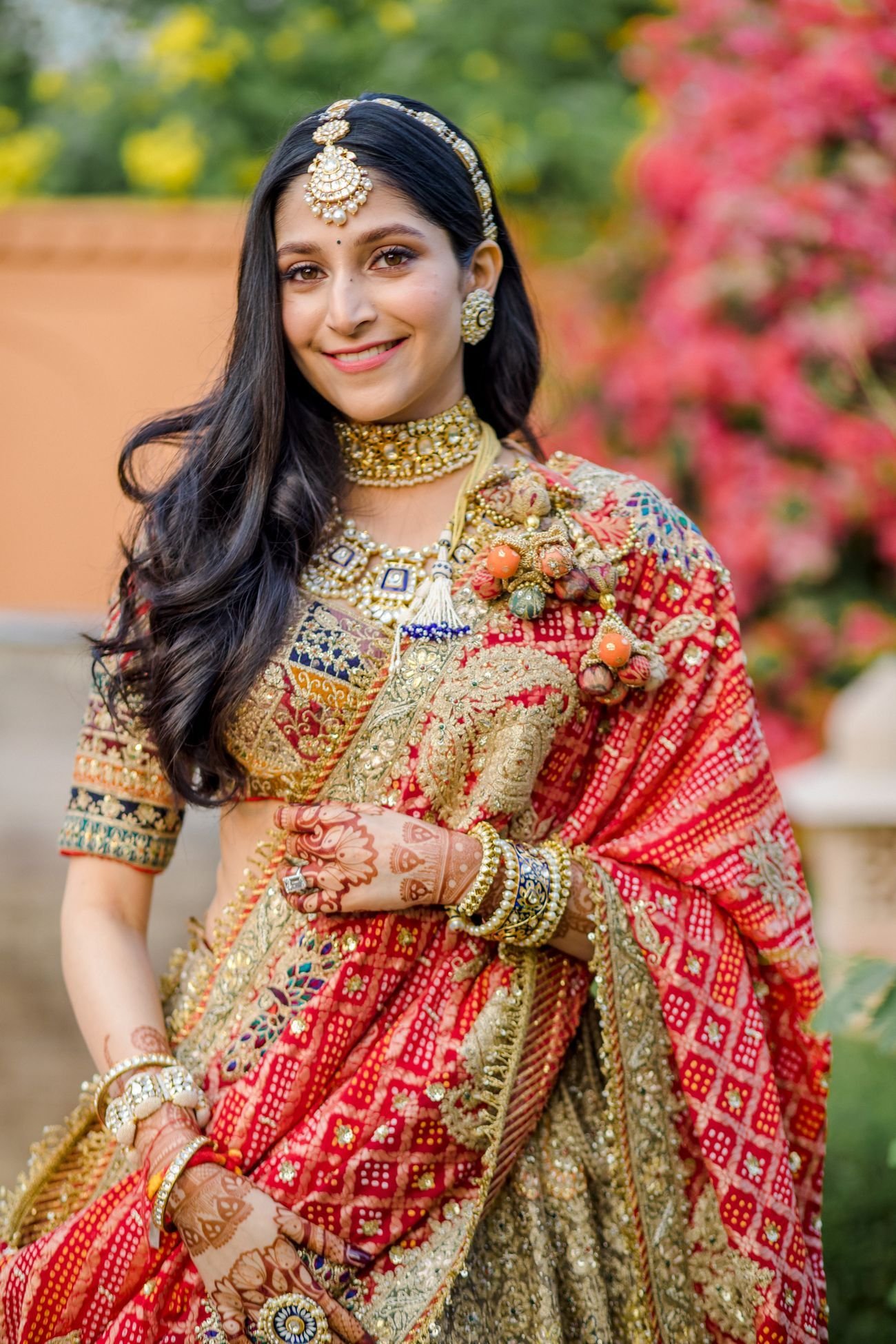 Rajasthani Bridal Suits with Heavy Dupatta with Price