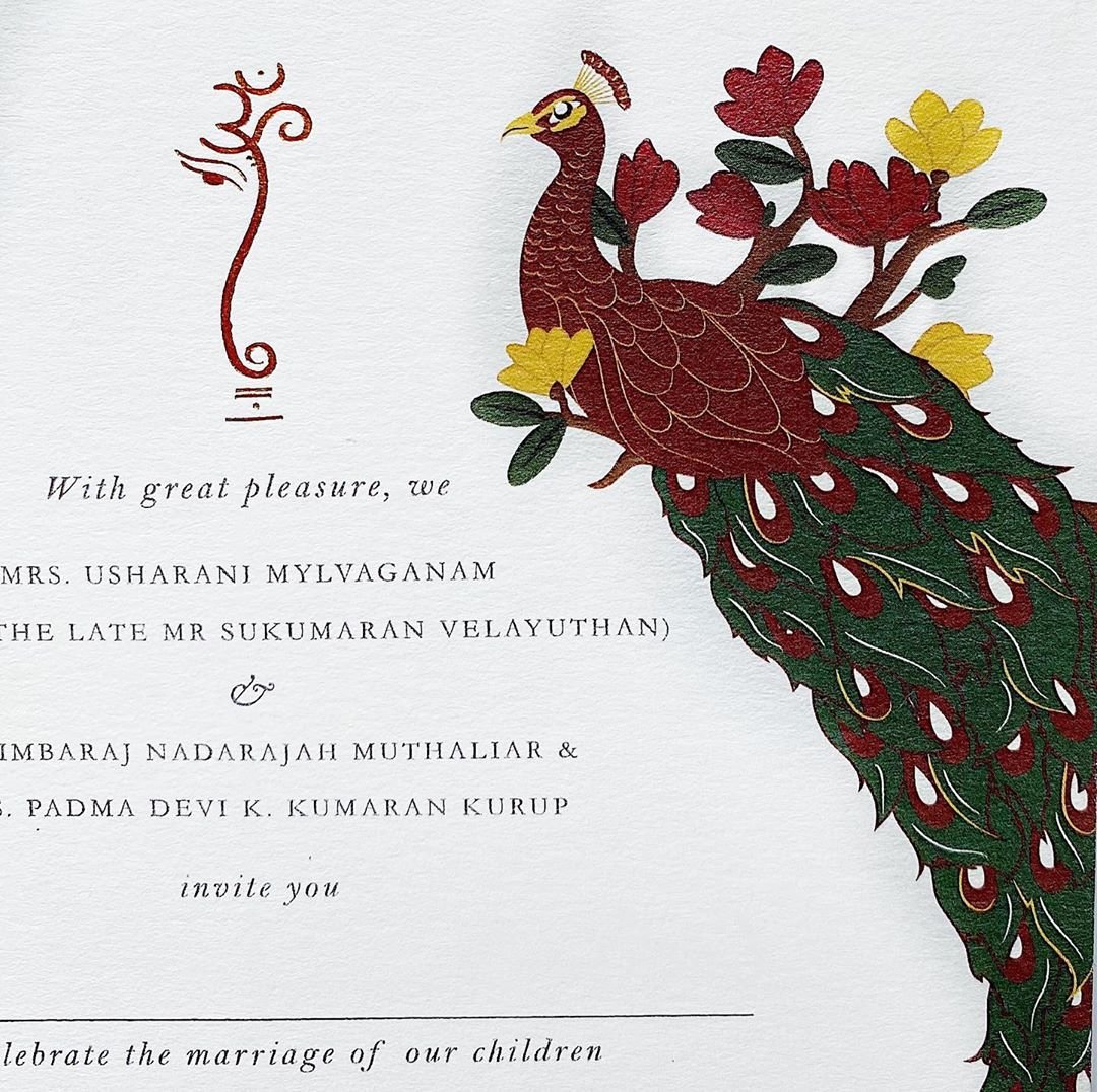 Detailed Wedding Invitation
