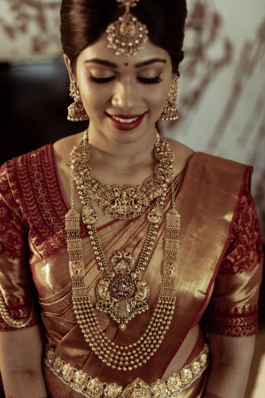 Lakshmi Mala Kerala bridal jewellery