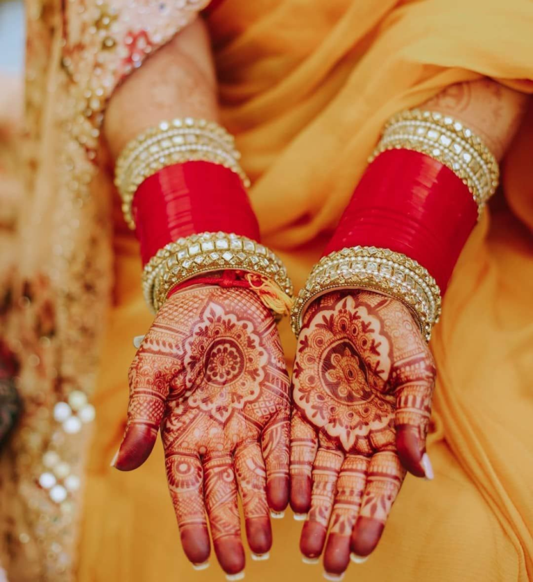 Top 10 Fabulous and Easy Black and Red Mehendi designs: